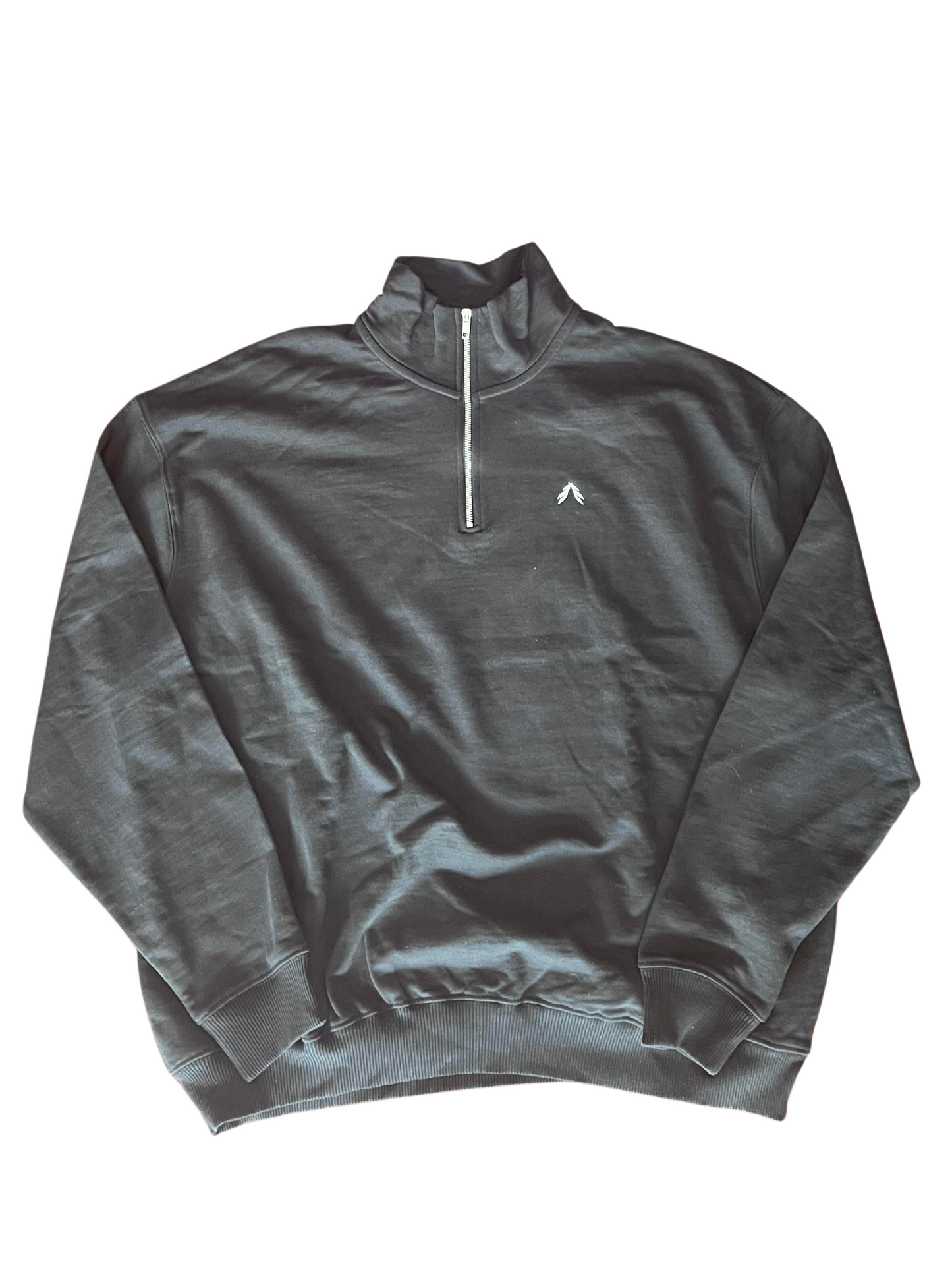 Quarterzip Zwart