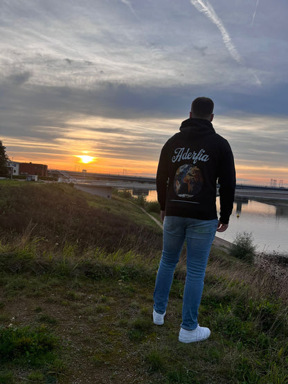 Global Hoodie Black
