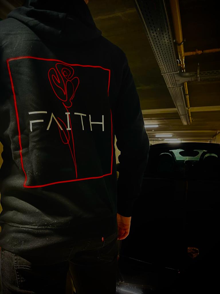 Faith Hoodie Black